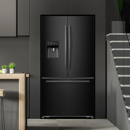 Hisense 536L Black (Graphite) Stainless Steel French Door Fridge - H720FSB-WD