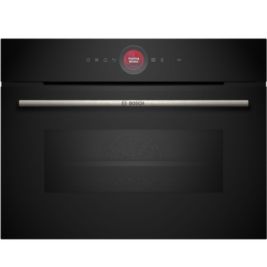 Bosch 45L Black Series 8 Built-In Compact Microwave Oven - CMG7241B1