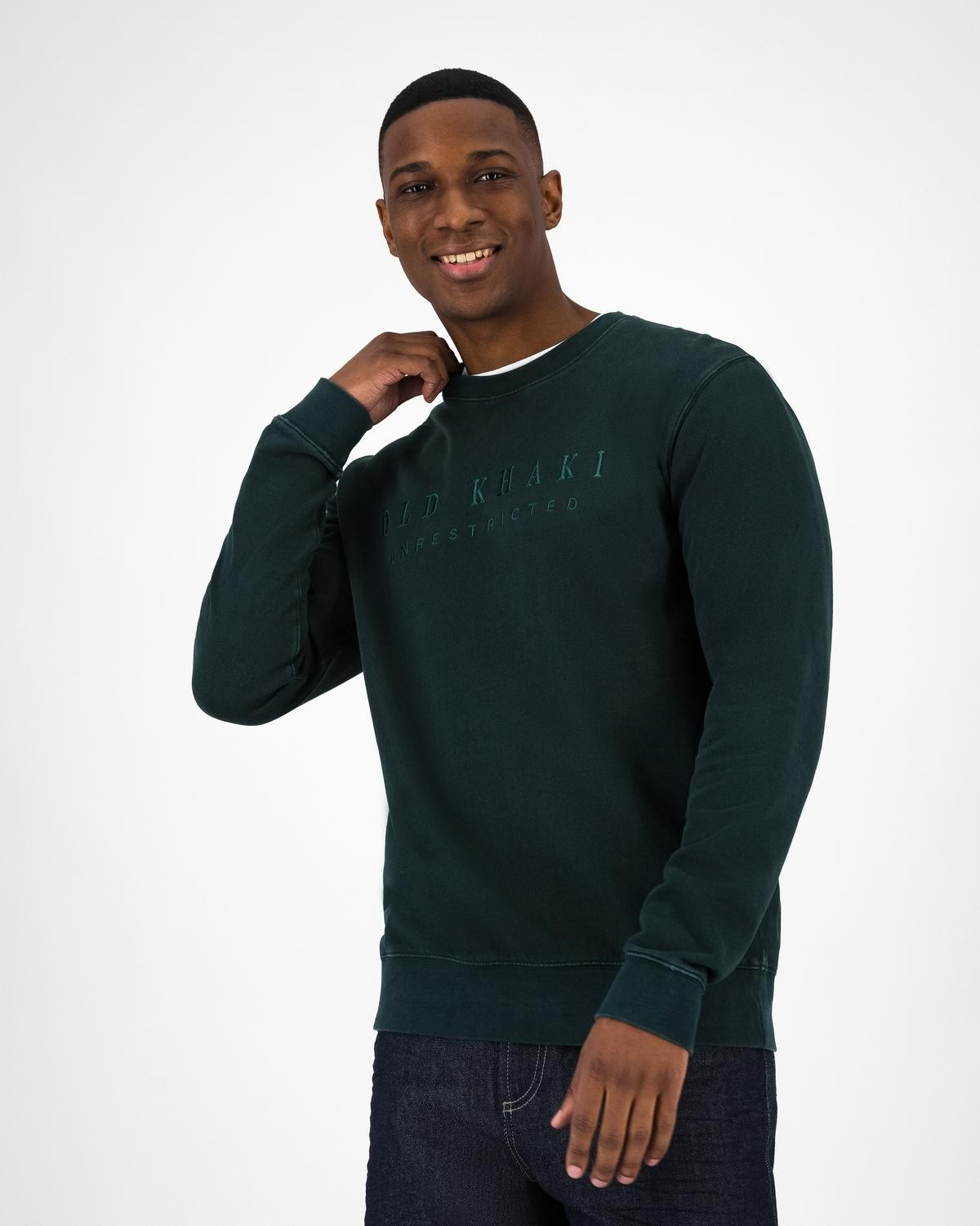 Old Khaki Men’s Bronx Crew Sweat Top