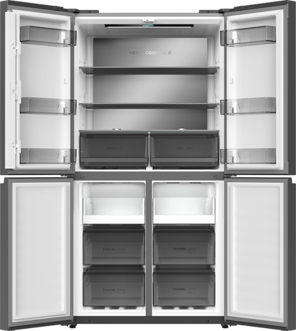 Defy 601L Dark Inox Multi Door Fridge Freezer – DFF590