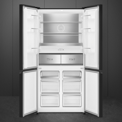Smeg 90cm 4 Door Dark Inox Fridge Freezer – FQI60KDZA