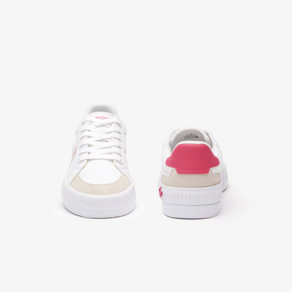 LACOSTE - L004 TEXTILE COLOURBLOCK TRAINERS