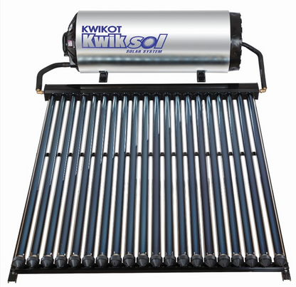 KWIKOT SOLAR FRAME, MANIFOLD & 20 VACUUM TUBES