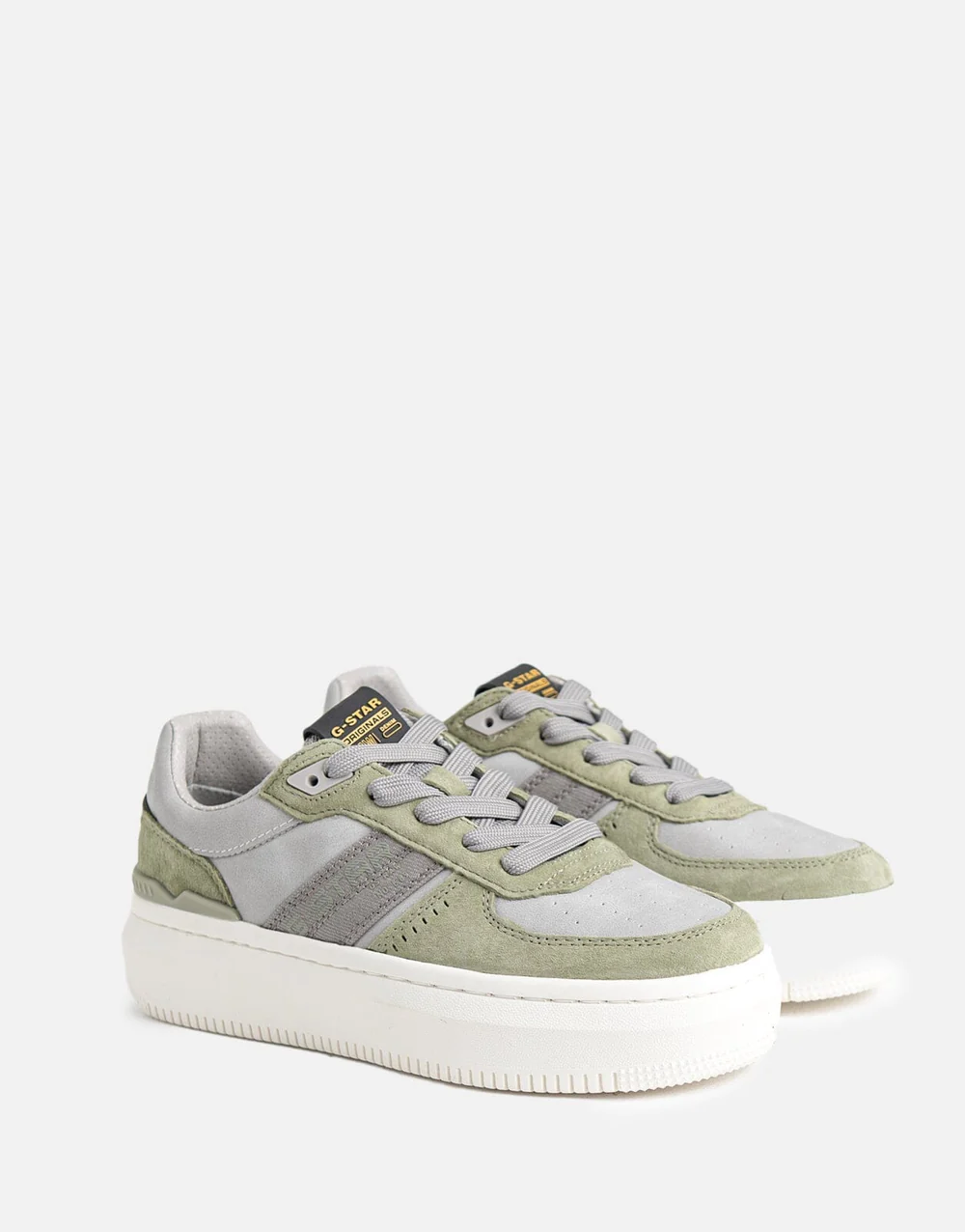 G-Star RAW Eve Basic Green Sneaker – LESonline