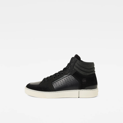 G-STAR RAW RAVOND II MID LEATHER SNEAKERS