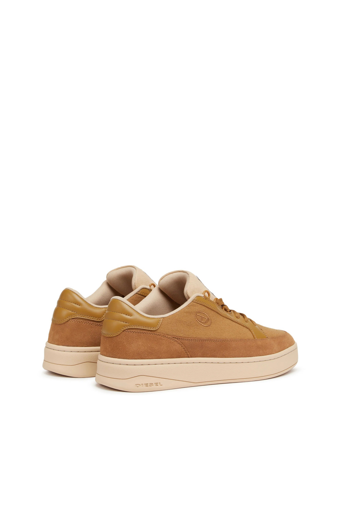 Diesel -S-Sinna Low - Sneakers in canvas and action leather