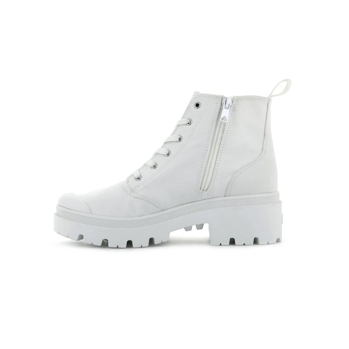 PALLADIUM - LADIES PALLABASE TWILL - STAR WHITE