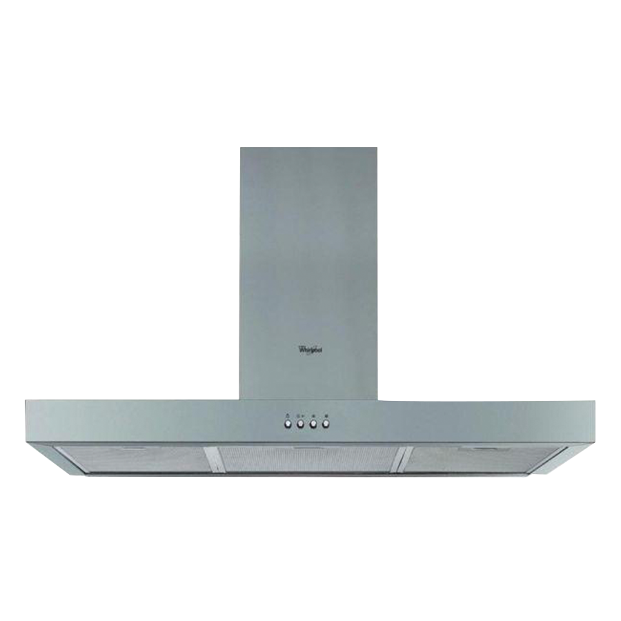 WHIRLPOOL AKR559IX 90CM CHIMNEY S/STEEL EXTRACTOR