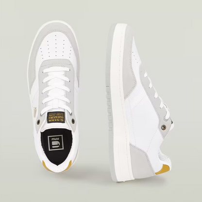 G-STAR RAW  ARC LEATHER BLOCKED SNEAKERS