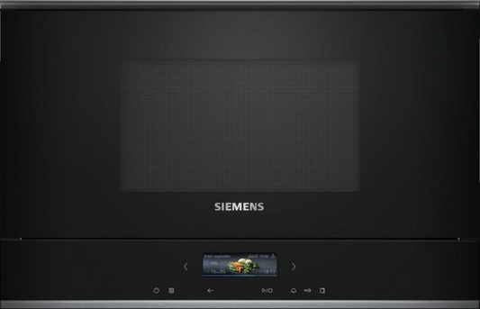 Siemens iQ700 Built-in Microwave with Grill BE732R1B1