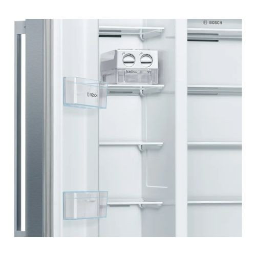 Bosch Series 4 Side-by-Side Fridge Total No Frost 178.7 x 90.8 cm Inox-look KAN93VL30N