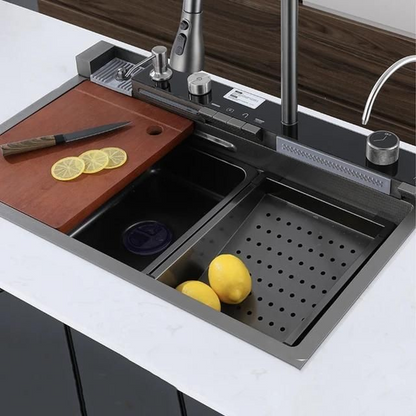 Multifunctional Complete Kitchen Sink with LED Display