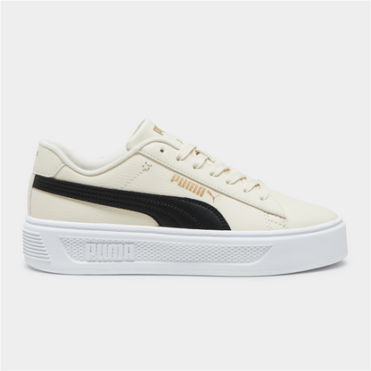 Puma Smash Platform V3 Alpine Snow/Black Sneakers