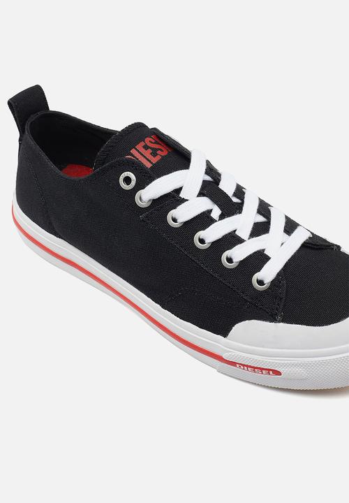 DIESEL - S-athos low w - black-red