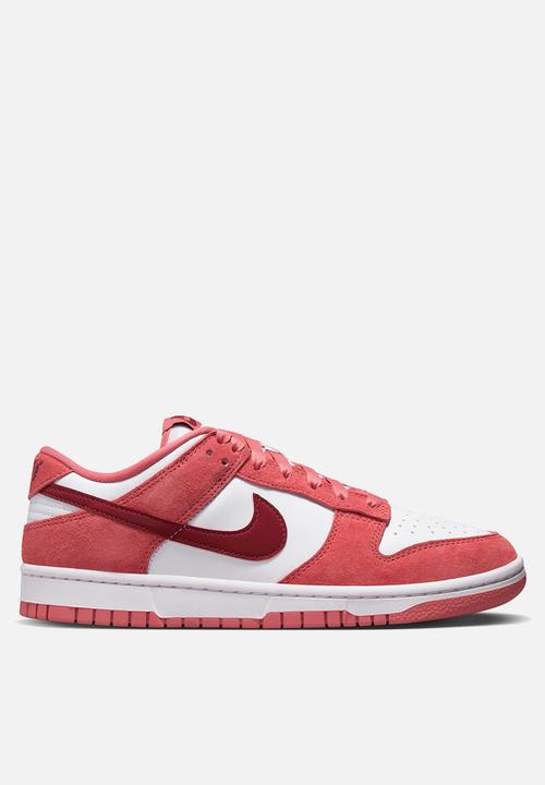 Nike dunk low - white/team red/adobe/dragon red