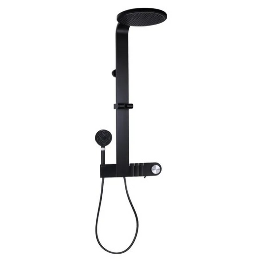 Sensea Neo Shower Column With Mixer Black