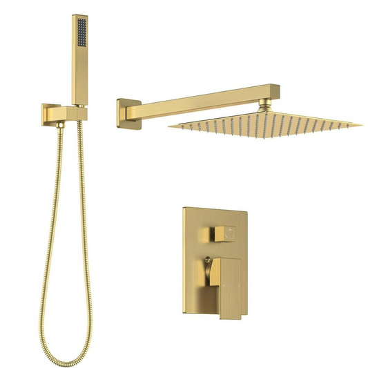 20cm Square Shower Sets With Handel Shower