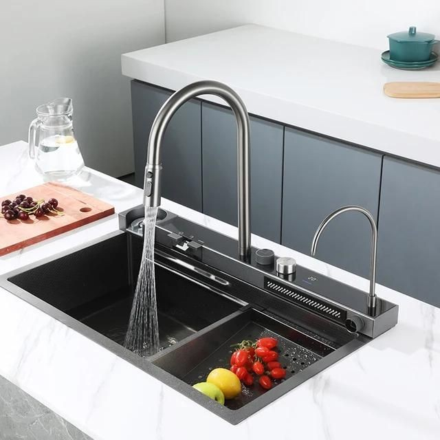 Multifunctional Complete Kitchen Sink with LED Display