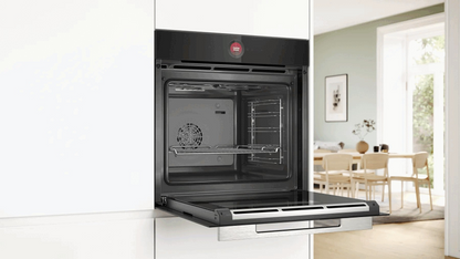 Bosch Series 8 60cm Built-In Black Oven – HBG7341B1M