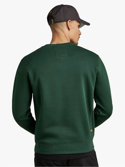 G-Star Men's Premium Core Green Sweater