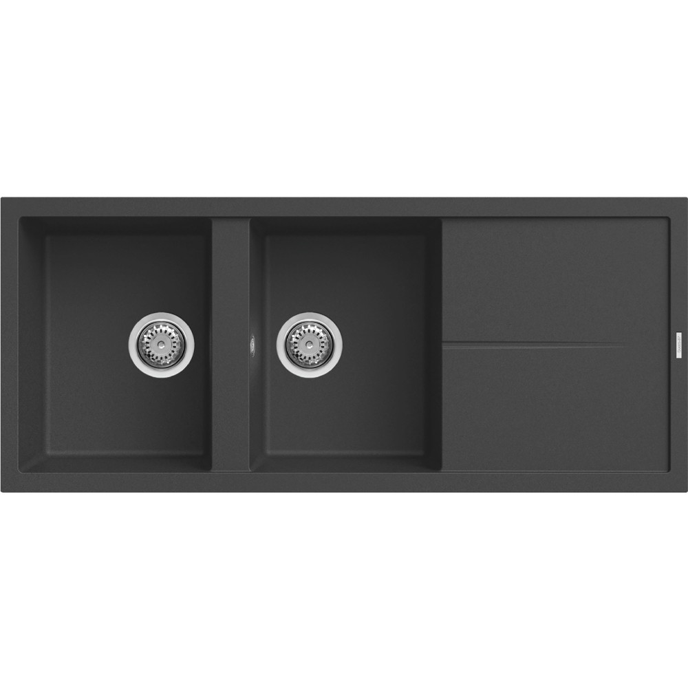 Smeg Sink Rigae D-in 1160x500 Black