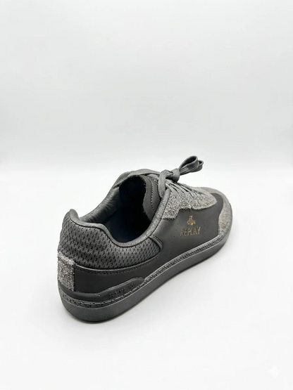 Replay Pyper Tonal Men’s Sneakers – Dark Grey
