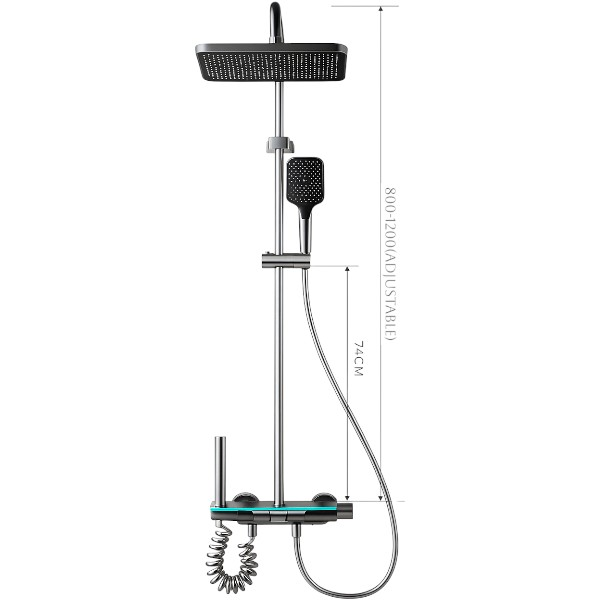 Piano Shower Set Vortex Furniture