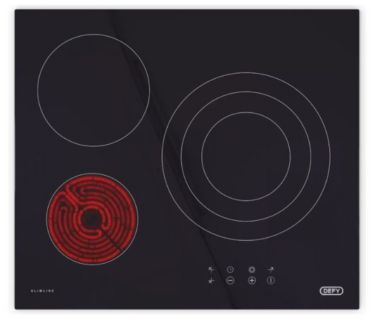 Defy 60cm Slimline Touch Control Electric Vitroceramic Hob – DHD601