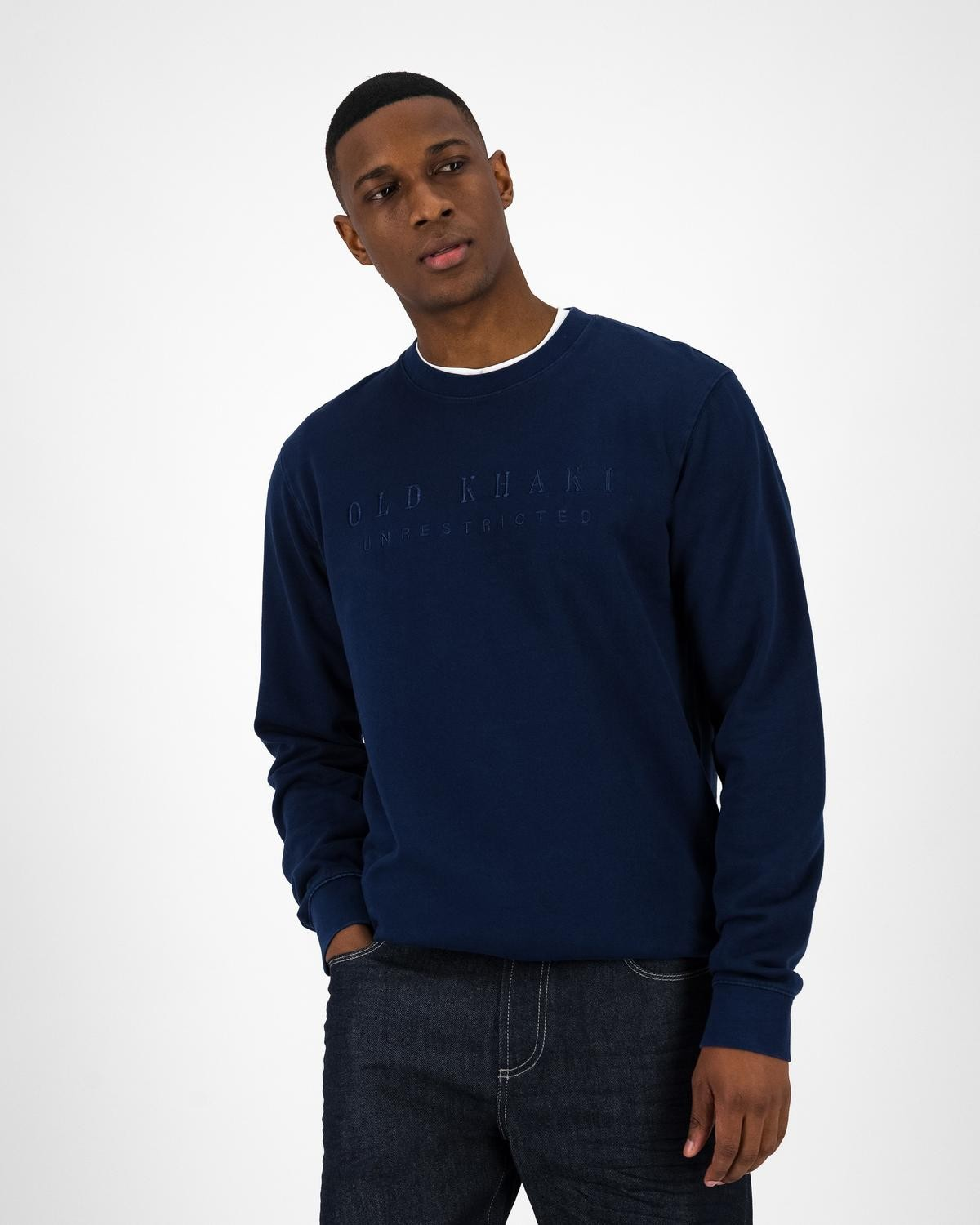 Old Khaki Men’s Bronx Crew Sweat Top