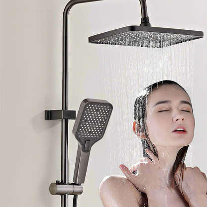 Piano Shower LED Light&Temperature Display