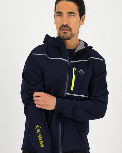 K-Way Pulse Cloud Runner Shell Jacket Mens