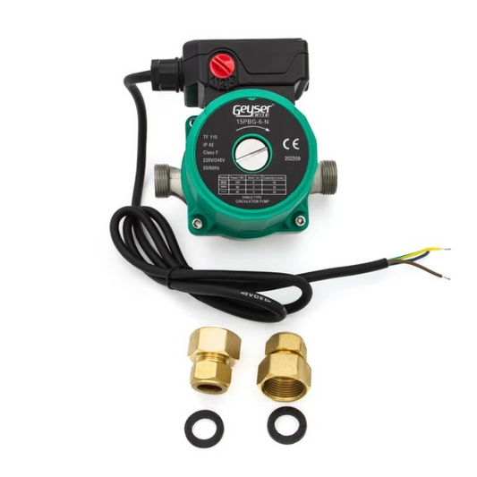 GEYSERWISE CIRCULATING PUMP 220V FOR PUMPED SOLAR SYSTEMS GEY005G