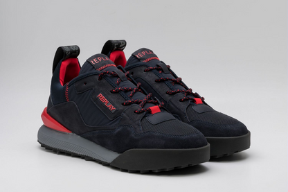 Replay Field Master Sneaker (Navy/Red)