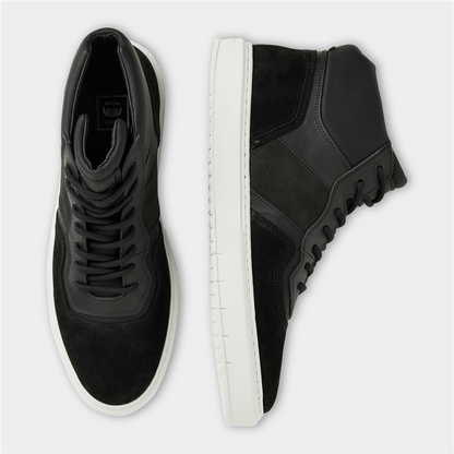 G-Star Men's Roccup II Black Hightop Sneaker