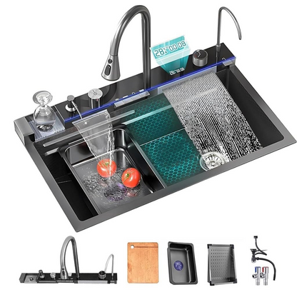 Multifunctional Complete Kitchen Sink with LED Display