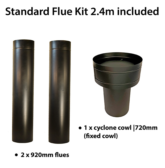 800 PRESTIGE BRAAI INCL. FLUE KIT