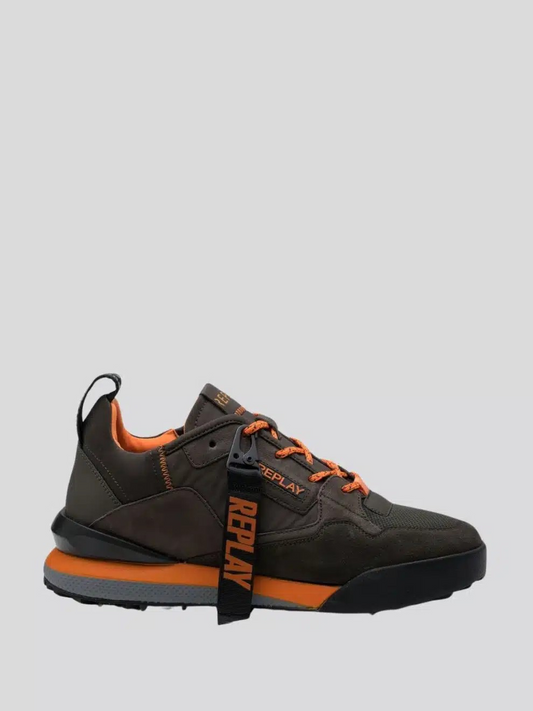 Replay Field Master Sneakers Dk Orange