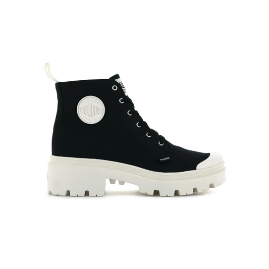 LADIES PALLABASE TWILL - BLACK/MARSHMALLOW