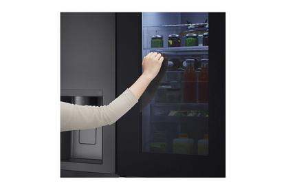 LG 674L Matte Black InstaView™ Door-In-Door Fridge/Freezer – GC-X257CQFS