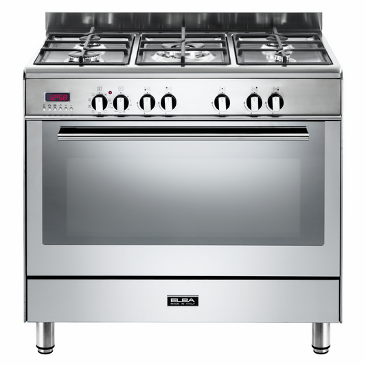 Elba 90cm Stainless Steel Fusion Gas/Electric Cooker – 9FX827