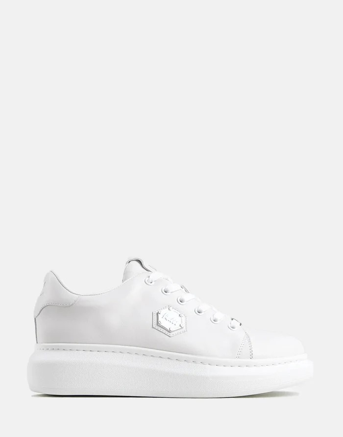 Vialli Bastoni White Sneakers