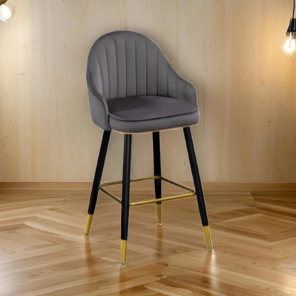 Generic Foam Bar Chair  (Finish Colour - Grey)