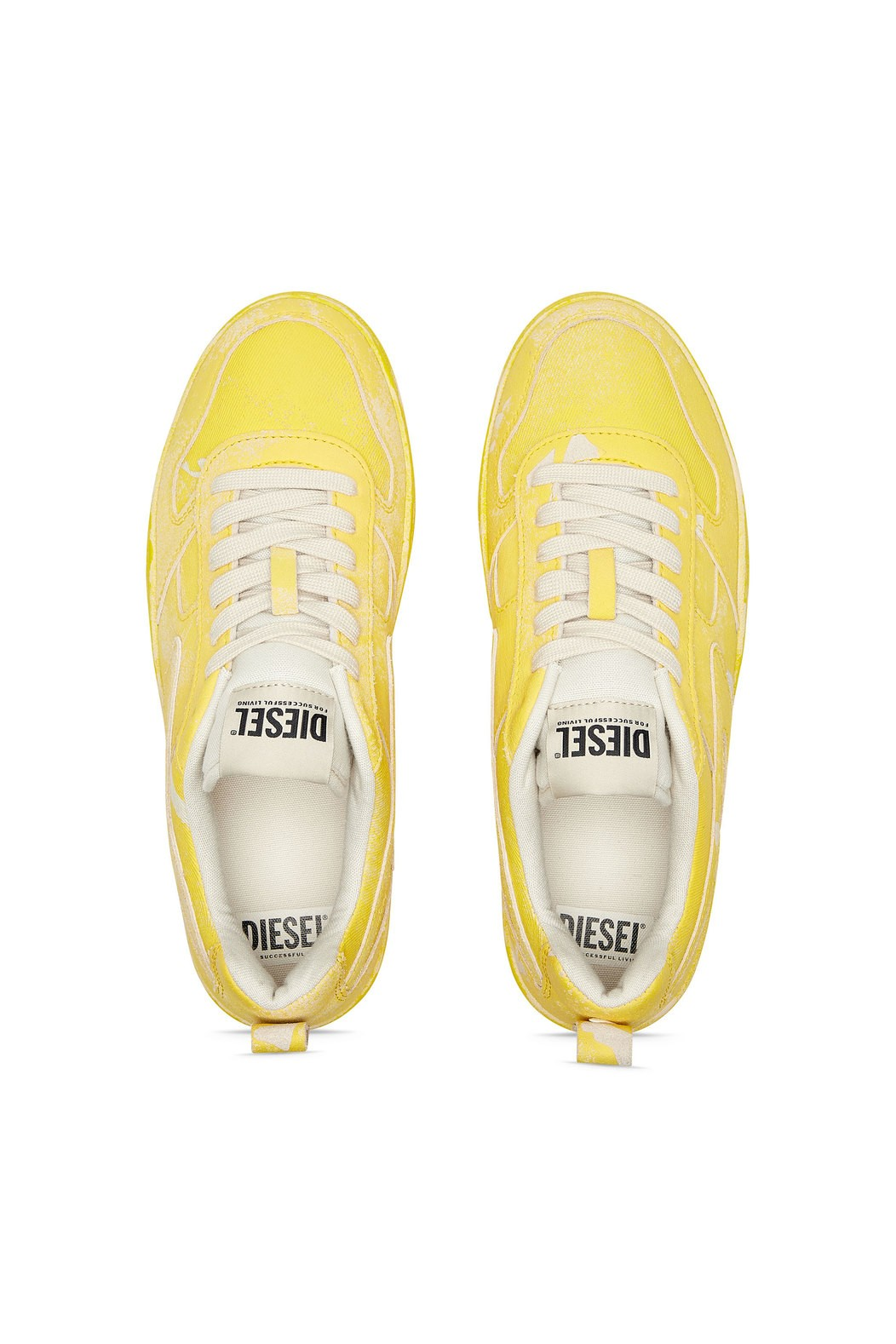 DIESEL - S-UKIYO V2 LOW - LOW-TOP SNEAKERS WITH PEEL-OFF EFFECT