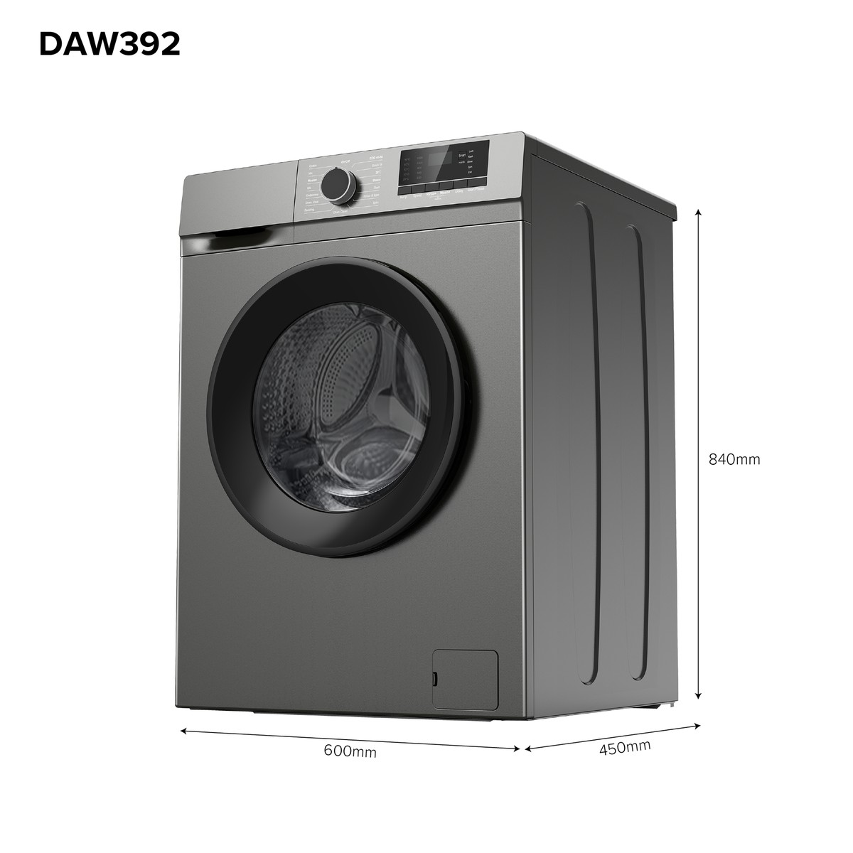Defy 6kg DAW392 Grey Front Loader Washing Machine