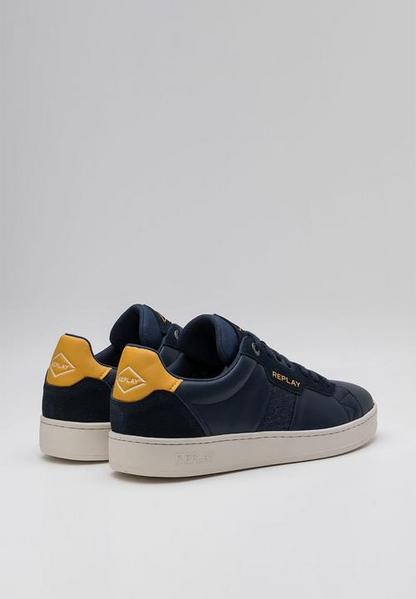 Replay -  smash denim - navy & yellow