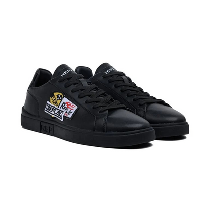 Replay Polys M Combo Sneakers In Black