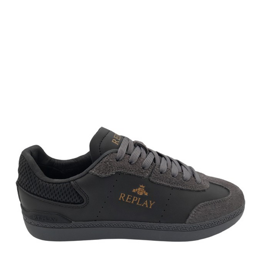 Replay Pyper Tonal Men’s Sneakers – Dark Grey