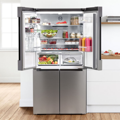 Bosch 483L Stainless Steel French Door Bottom Freezer, Multi Door - KFN96VPEA