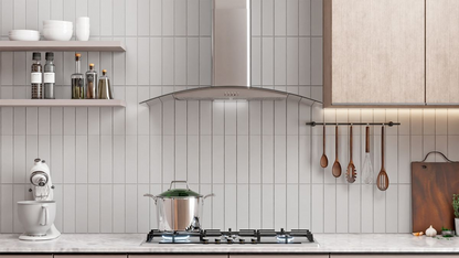 90cm Curved Glass Extractor