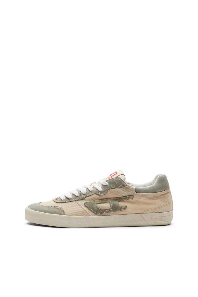 Diesel - S-Leroji Low-Low-top sneakers in mesh and suede